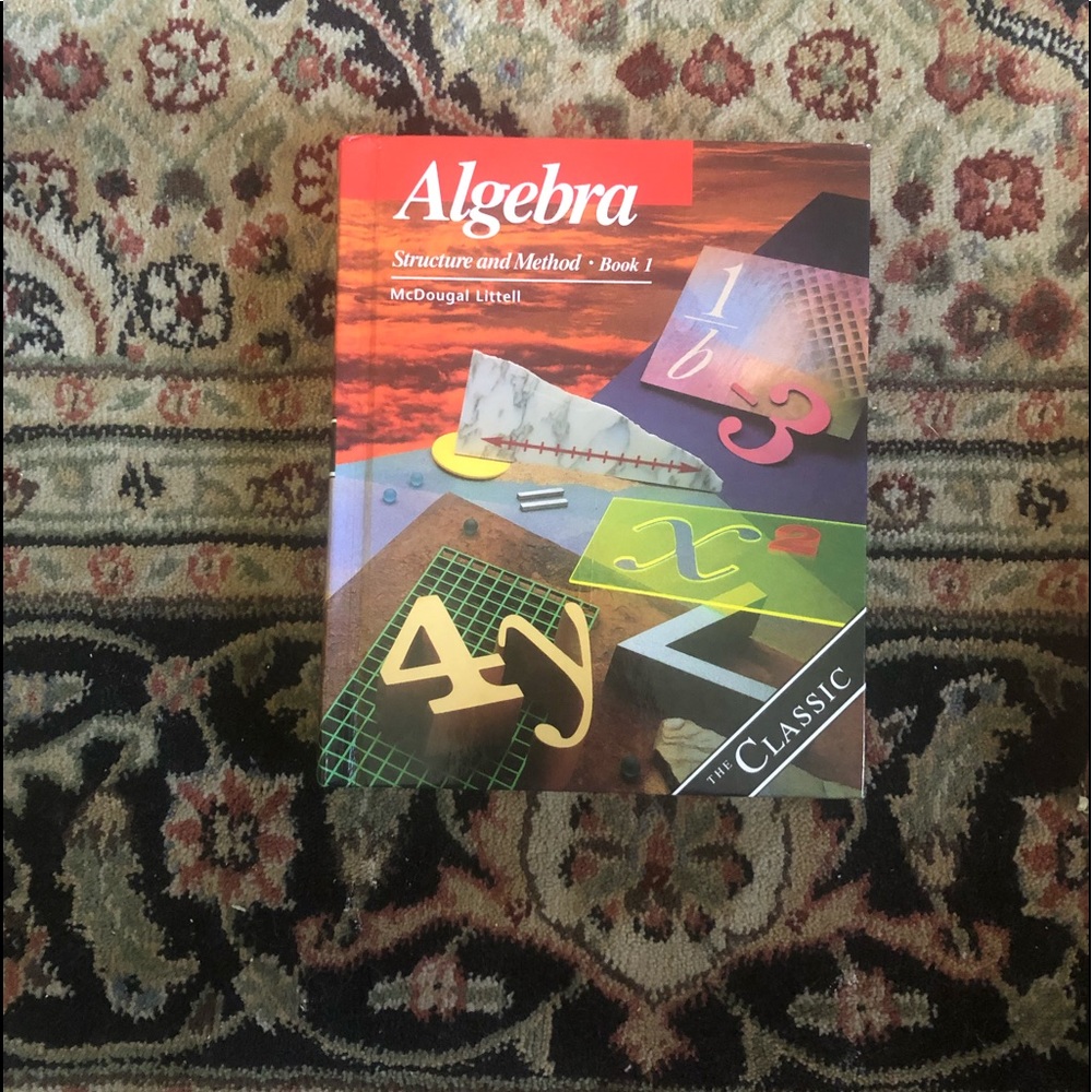 Algebra Structure and Method Book 1